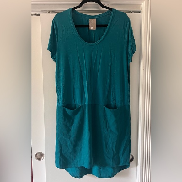 Dolan Teal Left Coast Collection Dress - Picture 1 of 4